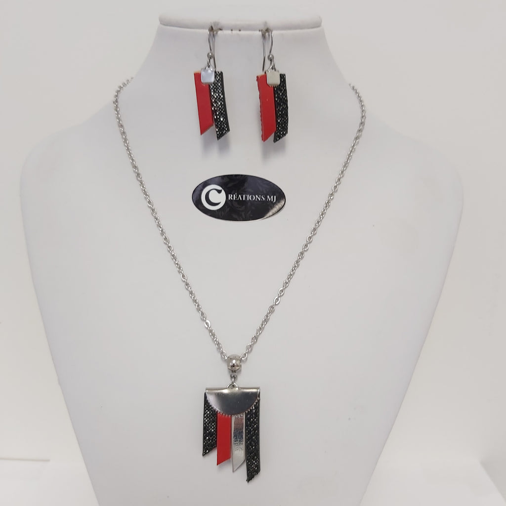 Collier/b-d'oreilles par Créations MJ