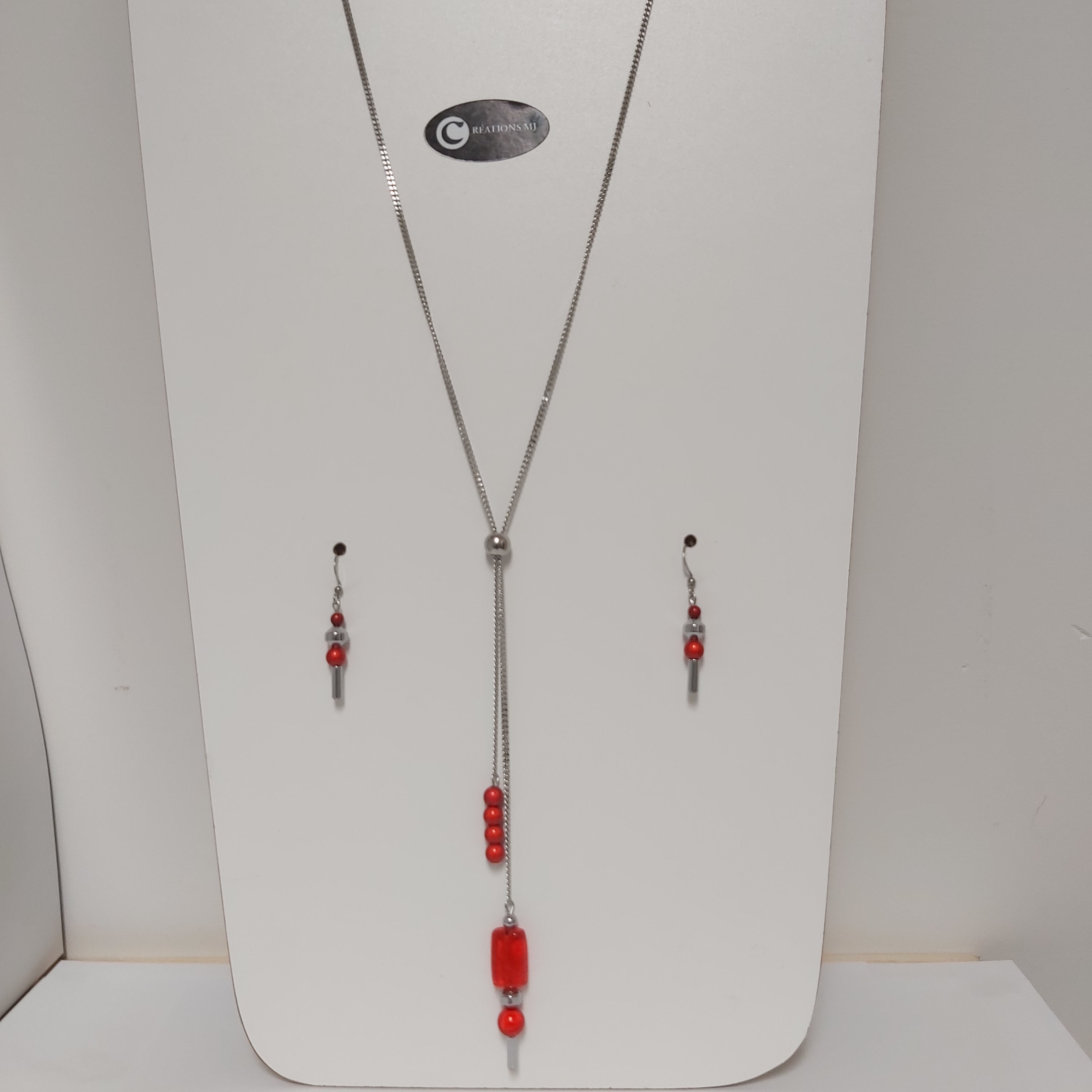 Collier/b-d'oreilles par Créations MJ