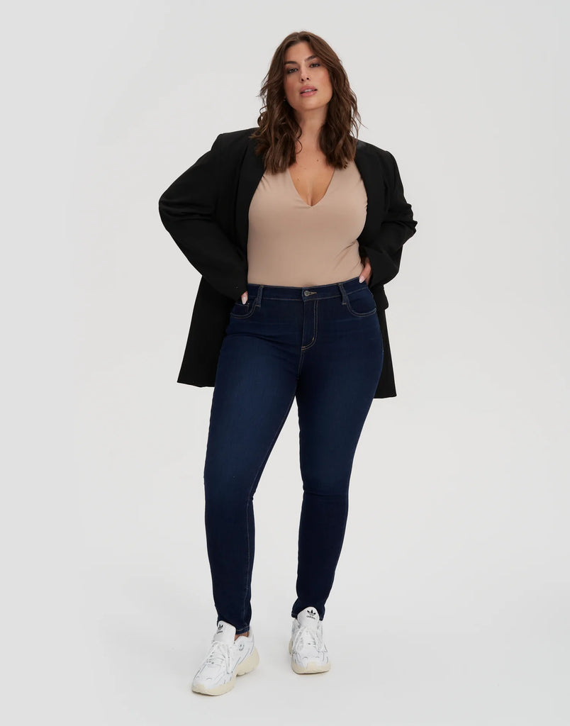 JEANS RACHEL TAILLE CLASSIQUE / DK INDIE - Yoga Jeans