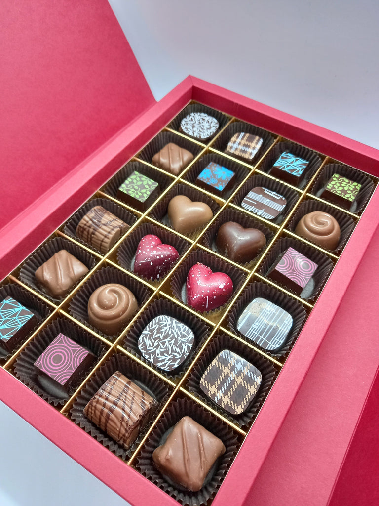 La classique boite de 24 chocolats par Les Gens heureux