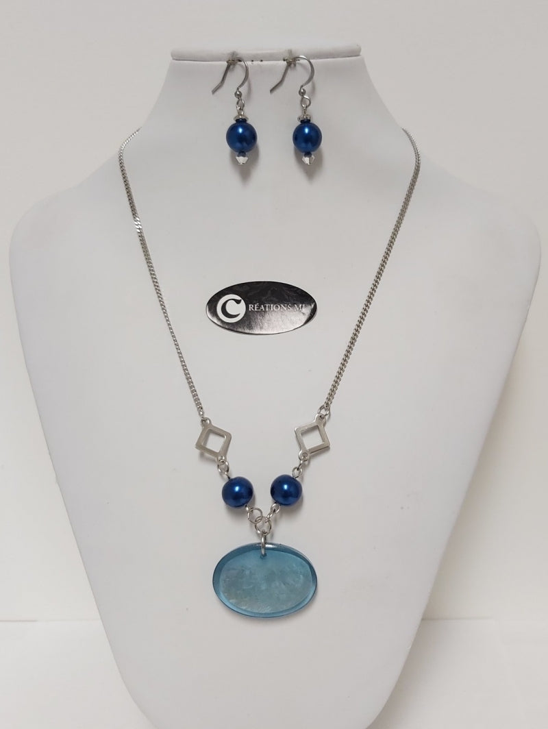 Collier court et b-oreille par Créations MJ