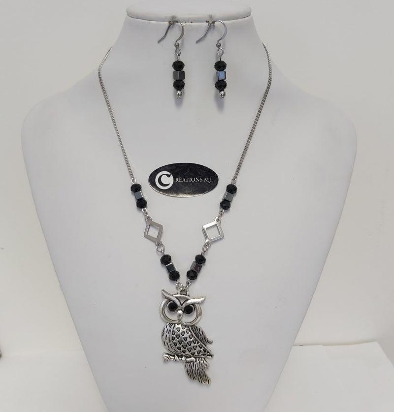 Collier court et b-oreille par Créations MJ