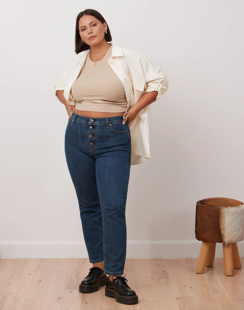JEANS EMILY COUPE AJUSTEE / SMITH - Yoga Jeans