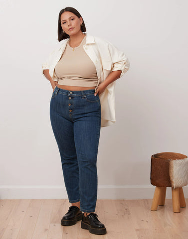 JEANS EMILY COUPE AJUSTEE / SMITH - Yoga Jeans