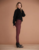 JEANS RACHEL COUPE ETROITE / BURGUNDY - Yoga Jeans