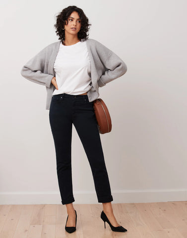 JEANS MALIA COUPE DECONTRACTE / BLUE GRAPHITE - Yoga Jeans