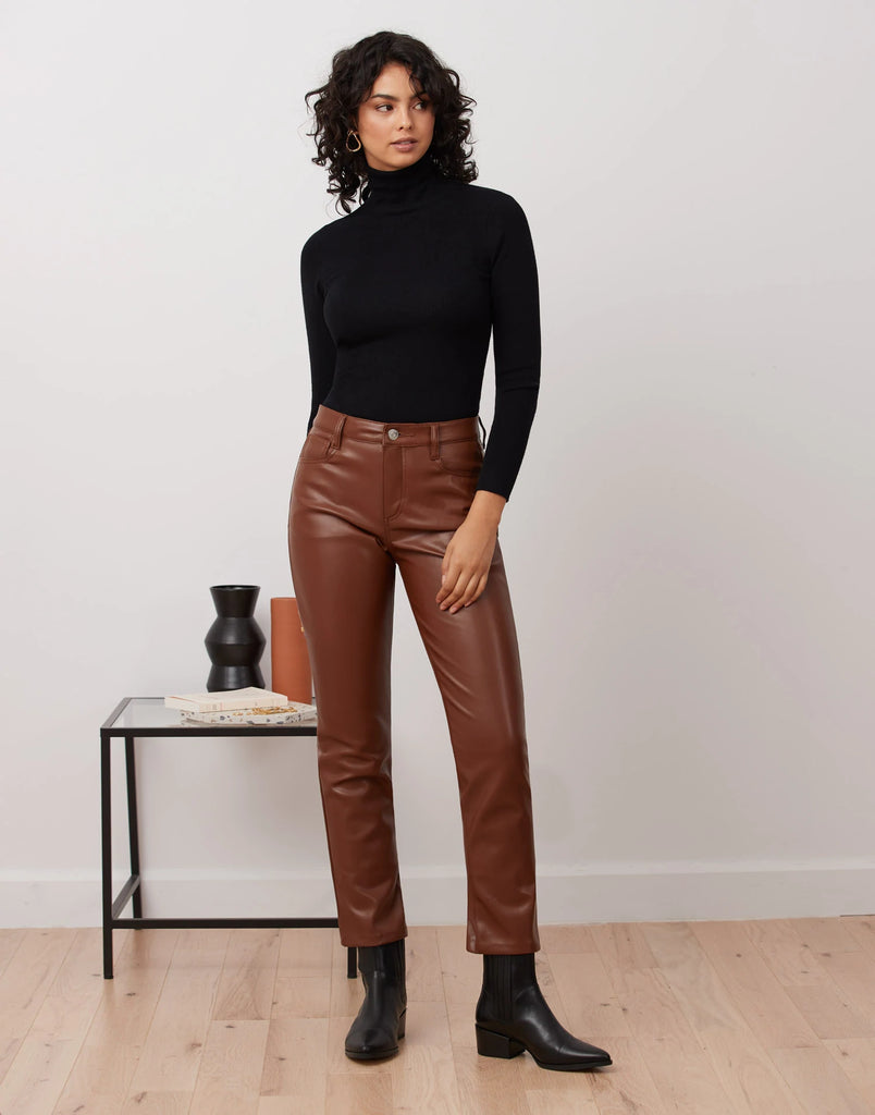 JEANS EMILY COUPE AJUSTEE / TAN - Yoga Jeans