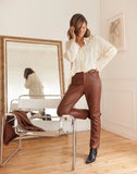 JEANS EMILY COUPE AJUSTEE / TAN - Yoga Jeans