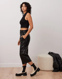 JEANS LILY COUPE TRES EVASEE / BLACK - Yoga Jeans