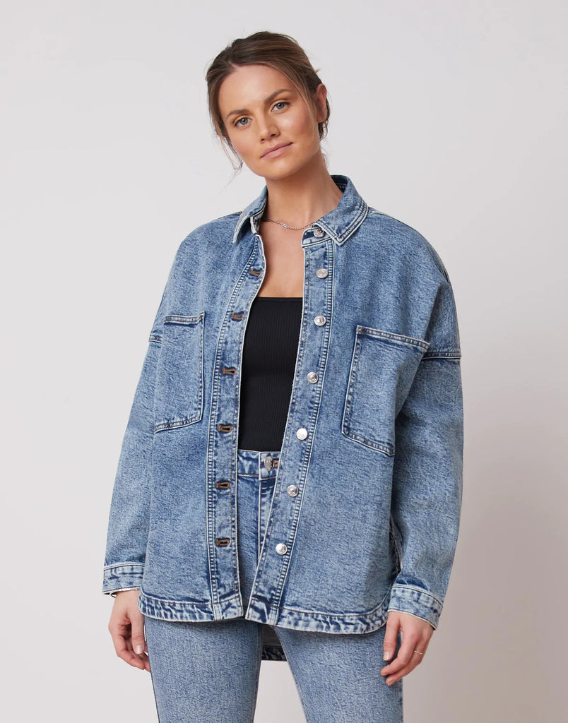 VESTE DENIM OVERSIZED / BAZAAR - Yoga Jeans