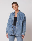 VESTE DENIM OVERSIZED / BAZAAR - Yoga Jeans
