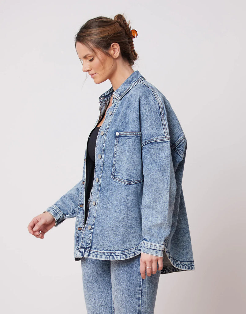 VESTE DENIM OVERSIZED / BAZAAR - Yoga Jeans