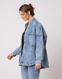 VESTE DENIM OVERSIZED / BAZAAR - Yoga Jeans