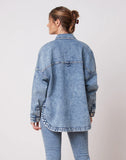 VESTE DENIM OVERSIZED / BAZAAR - Yoga Jeans
