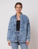 VESTE DENIM OVERSIZED / BAZAAR - Yoga Jeans