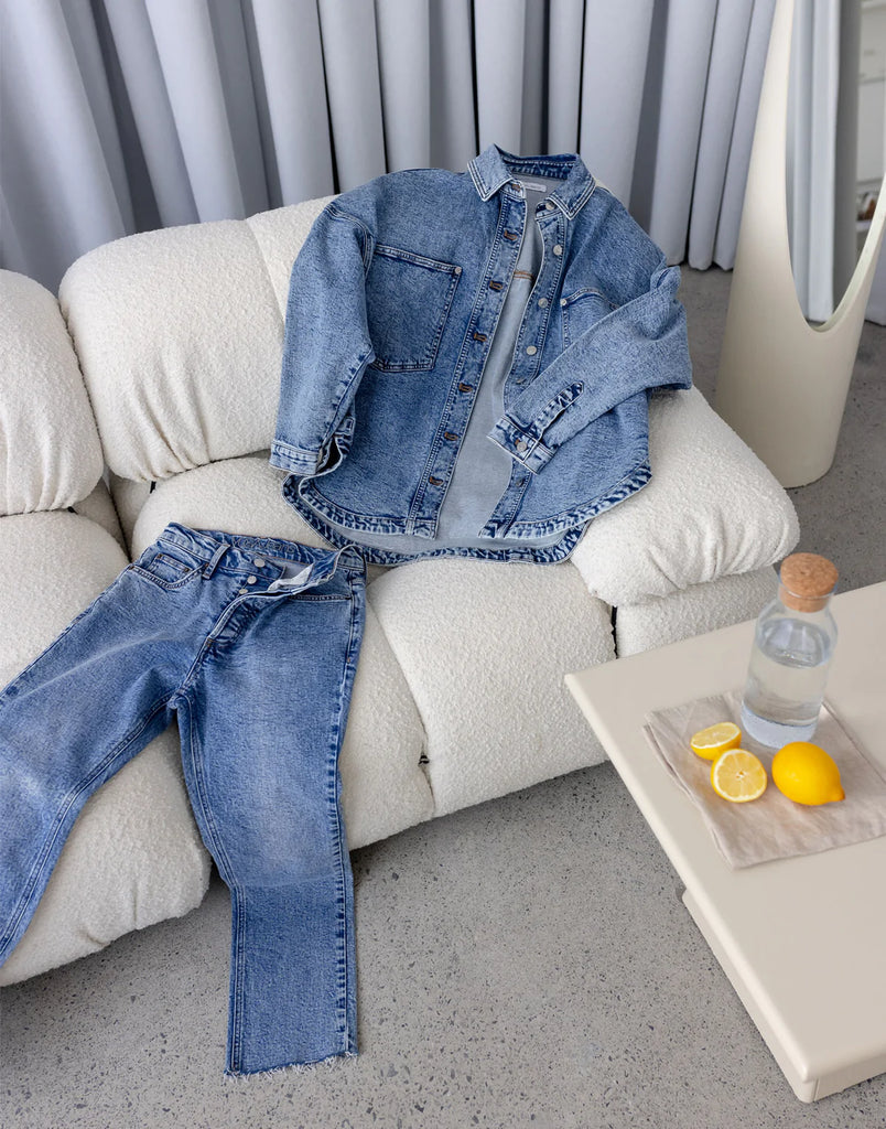 VESTE DENIM OVERSIZED / BAZAAR - Yoga Jeans