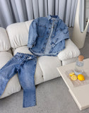 VESTE DENIM OVERSIZED / BAZAAR - Yoga Jeans