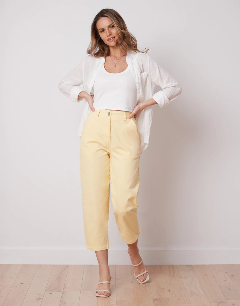 JEANS MALIA COUPE DECONTRACTE / BANANA YELLOW - Yoga Jeans