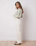 PANTALONS LILY COUPE TRES EVASEE / OFF-WHITE - Yoga Jeans