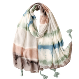 Muted Tie Dye Scarf