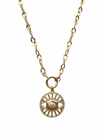 EYE MEDALLION COLLIER