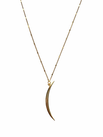 CRESCENT MOON COLLIER