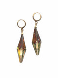 BOUCLES D'OREILLES LANA PRECIOSA ORIGINAL SWAROVSKI VINTAGE 90'S