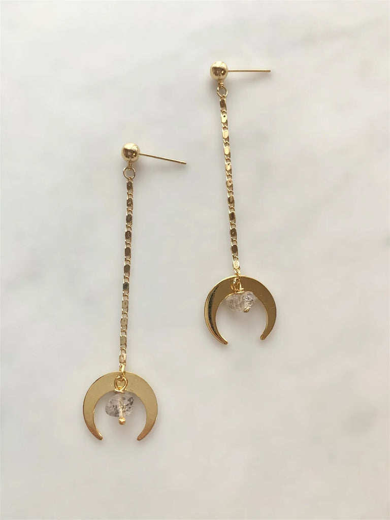 DEMI-LUNE BOUCLES D