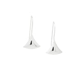 Sterling Silver Triangle Threader Earrings