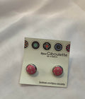Boucle d'oreille Vichy à pois par Boutique Anne de Shalla