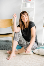 Capris rayures noires par Svelte