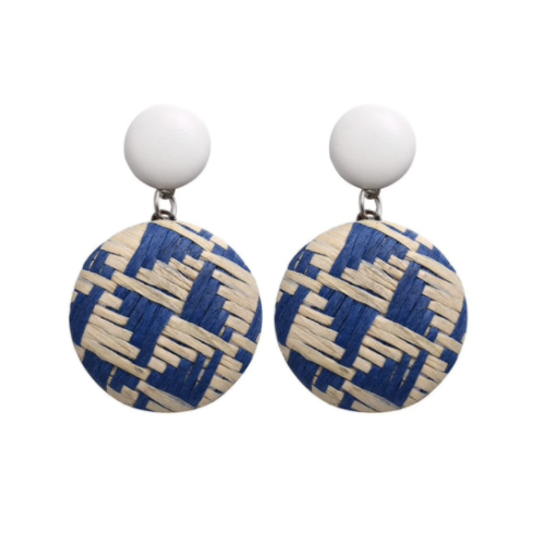 Fashion woven earrings - Don't Ask