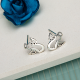 Sterling silver angel stud par Ag Sterling