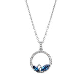 Montana  Marquis  Crystal Pendant Necklace