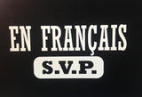 Hoodie/T-Shirt 'En Français S.V.P' - Fazi T'z