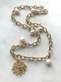 GRAND PEARL COLLIER par TERRA MODA DESIGNS