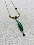 Colllier Cleopatre vert par lalouve