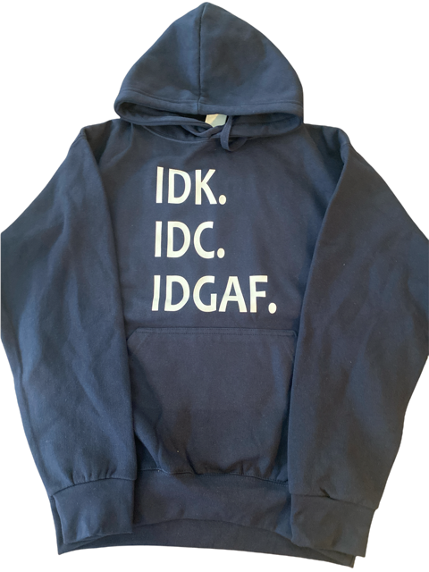 Hoodie "I don't know" - Fazi T'z