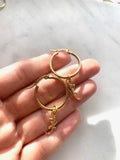 LEZARD HOOPS par TERRA MODA DESIGNS
