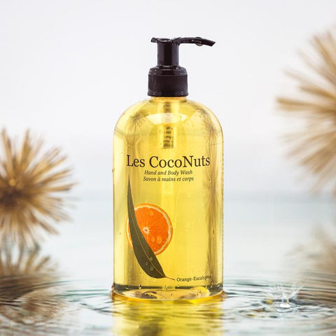 Savon à mains et corps - Orange-Eucalyptus (par Les CocoNuts)