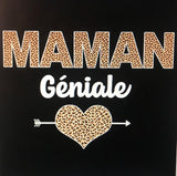 Hoodie/T-Shirt 'Maman Géniale' - Fazi T'z