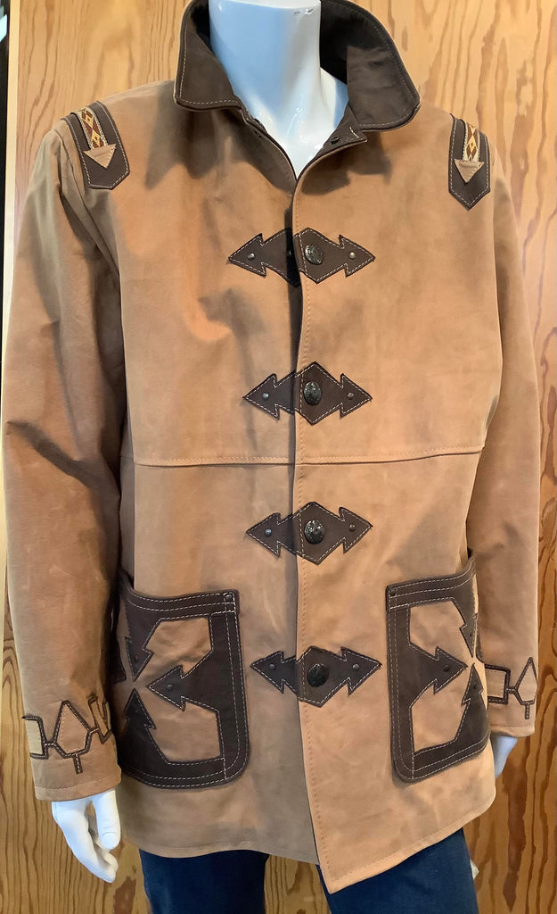 Manteau "Wampum" par Luc Desrosiers