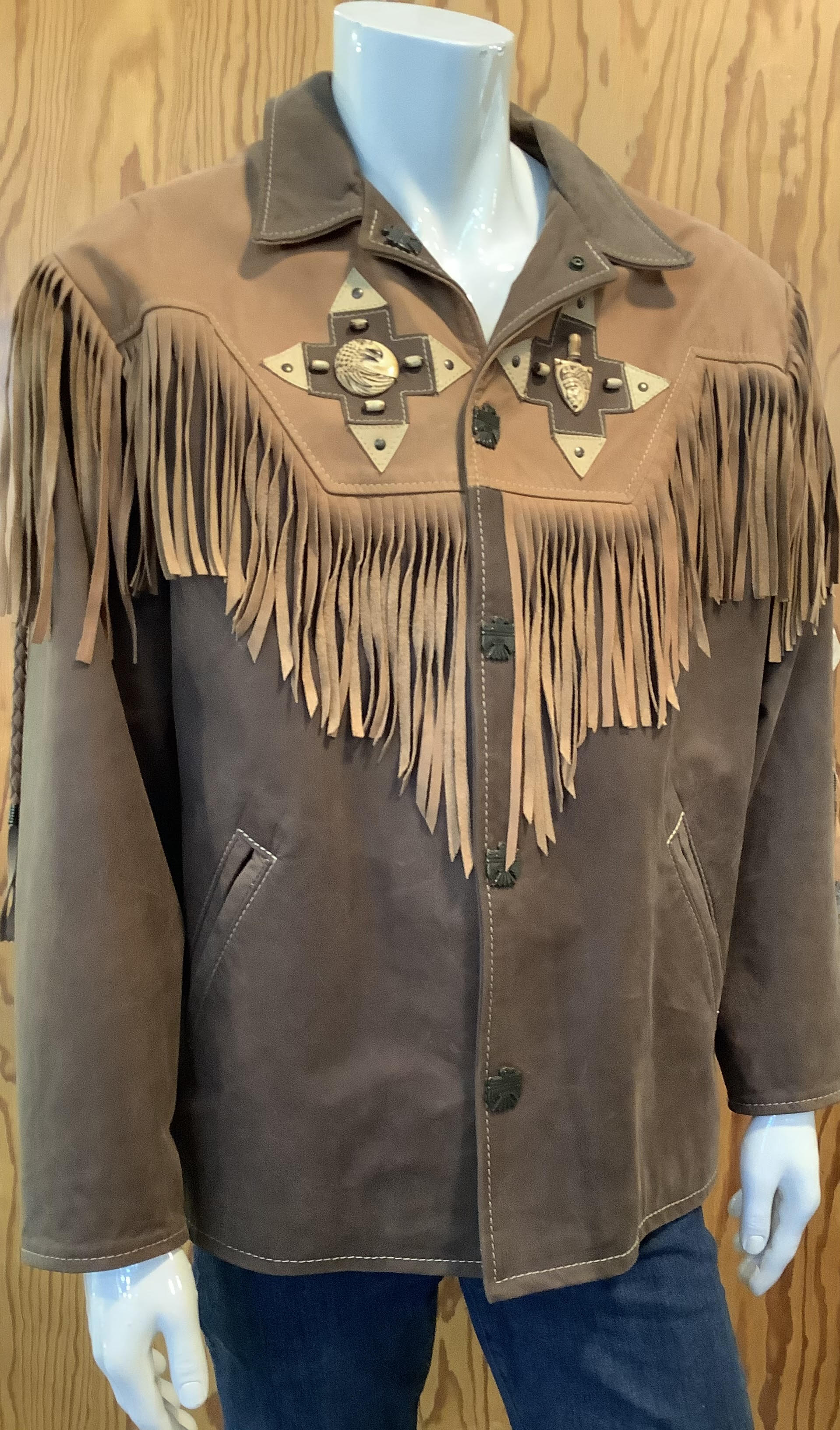 Manteau le clan de l'oiseau du Tonnerre par Luc Desrosiers