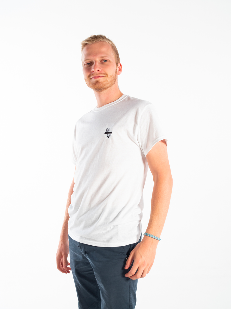 Tee-shirt BORDERLINE Blanc
