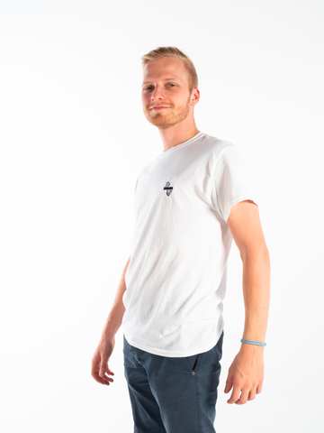 Tee-shirt BORDERLINE Blanc