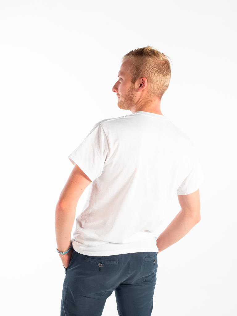 Tee-shirt BORDERLINE Blanc