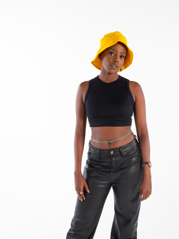 Crop Top RUNAWAY Noir