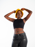 Crop Top RUNAWAY Noir