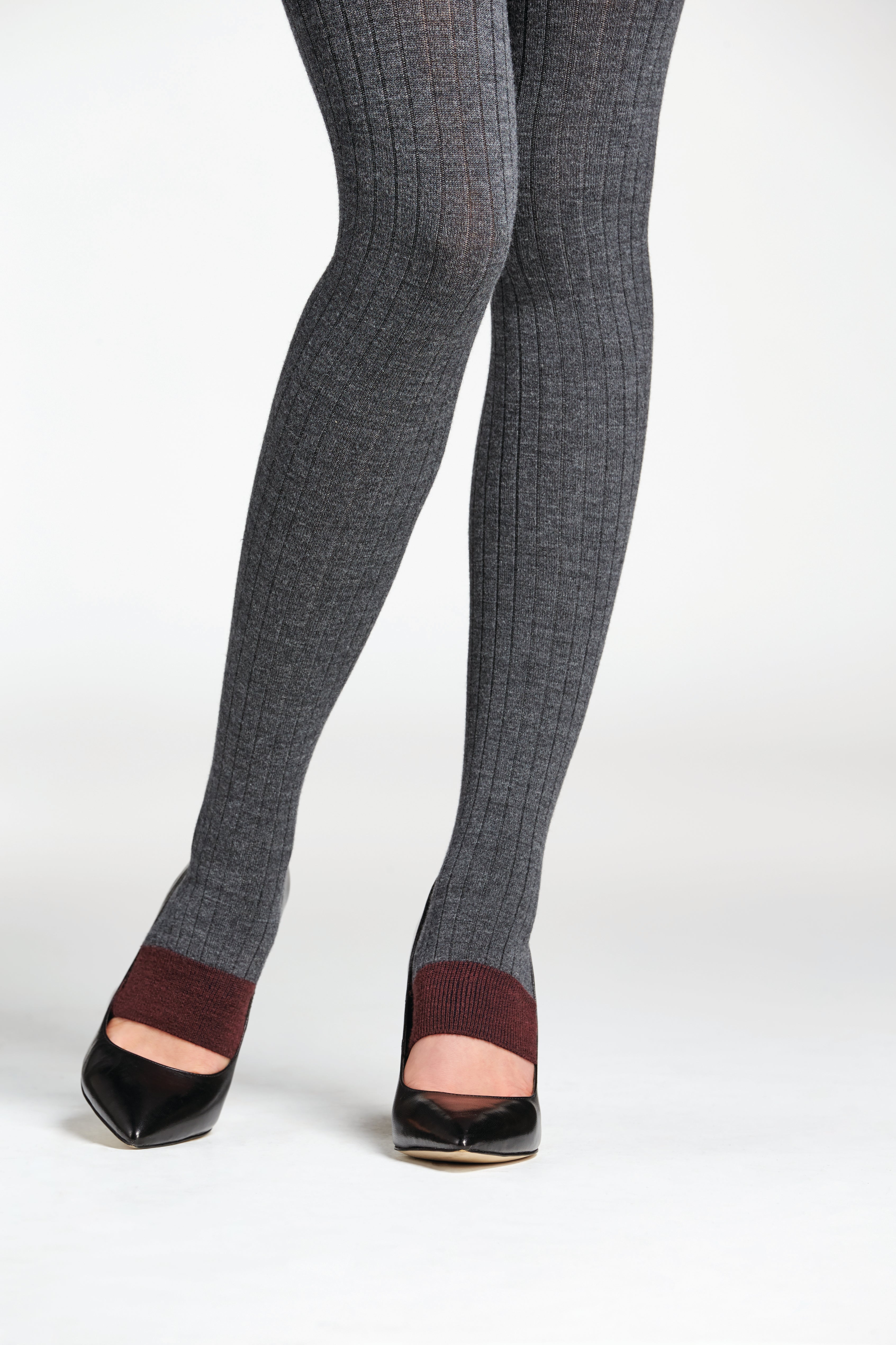 Collant sans orteil en laine - Mondor