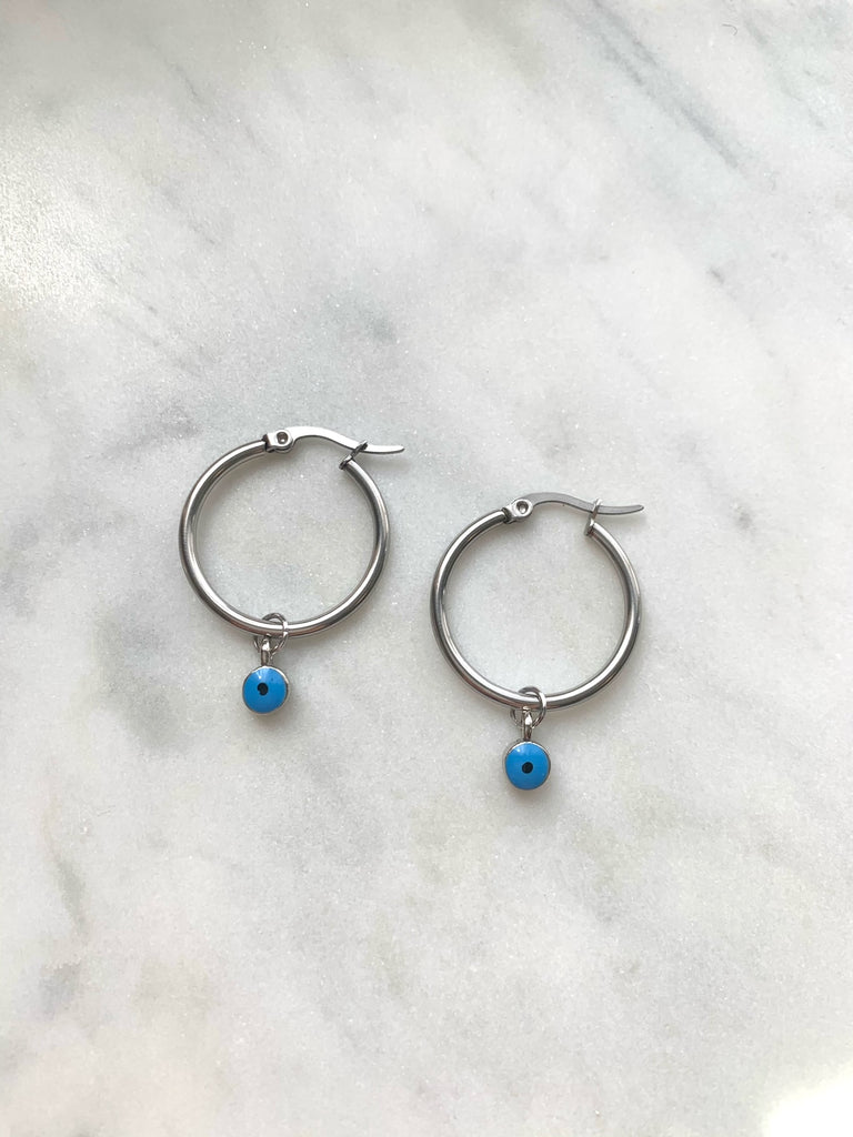 RHODIUM PROTECTION HOOPS par TERRA MODA DESIGNS